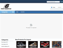 Tablet Screenshot of newbalance574uk.com